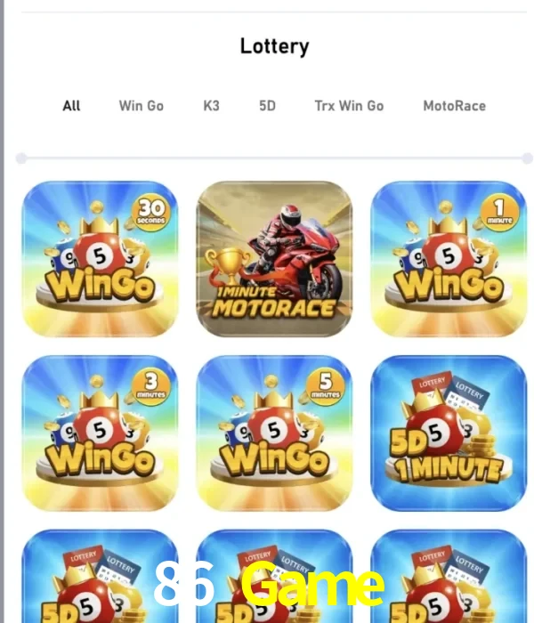 86 Game App